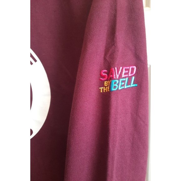 Tigers Nineties Bayside High 90s Throwback Adult Long Sleeve Hoodie Swea… - Picture 3 of 3